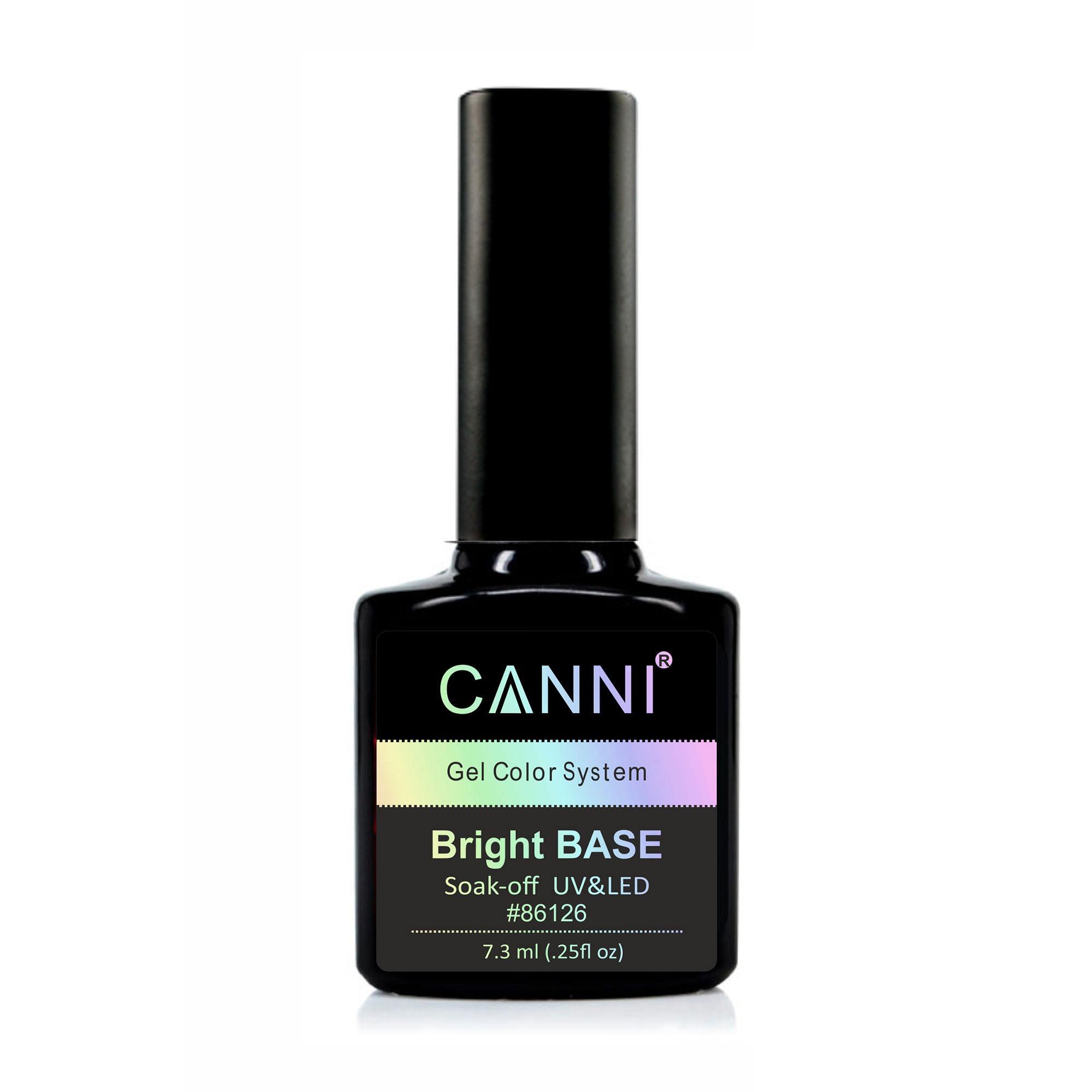 База для гель-лаку Canni Gel Color System Bright Base Soak-off UV&amp;LED Marshmallow 05 Бузковий неон, 7.3 мл